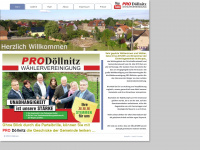 pro-döllnitz.de Webseite Vorschau