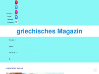 griechischesmagazin.de Webseite Vorschau
