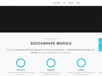soccashape.com Webseite Vorschau