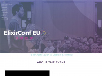 elixirconf.eu Webseite Vorschau