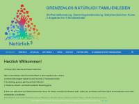 natuerlichhoch3.de Webseite Vorschau