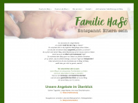 familie-hasoe.de Webseite Vorschau