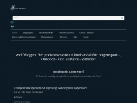 wolfsbogen.com Webseite Vorschau