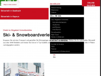 skiverleih-zellamsee.net Webseite Vorschau