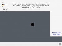 condor-customsolutions.de Webseite Vorschau