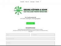 glaserei-haefner.de Webseite Vorschau