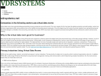 vdrsystems.net Webseite Vorschau
