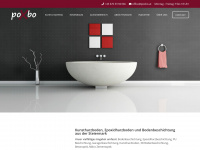 poxbo.at Webseite Vorschau