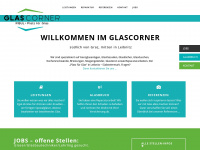 glascorner.at Webseite Vorschau