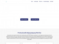 rohrreinigung-werther.de Webseite Vorschau