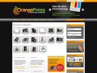 orangepress.de Webseite Vorschau