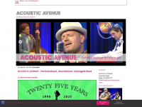 acousticavenue.de Webseite Vorschau