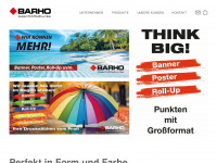 barho.de Webseite Vorschau