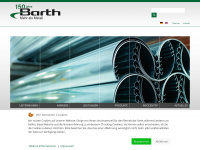 barth-metall.de Webseite Vorschau