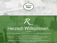 restaurant-riepe.de Webseite Vorschau