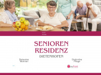 senioren-residenz-dietenhofen.de Webseite Vorschau