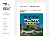 taxi-shah.de Webseite Vorschau