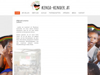 kenia-kinder.at Webseite Vorschau