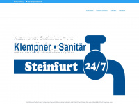 klempner-steinfurt.de Webseite Vorschau