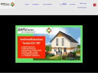 sapu-bau.de Webseite Vorschau