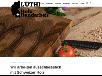 luethiholzhandarbeit.ch Webseite Vorschau
