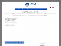 mtm-systeme.de Webseite Vorschau