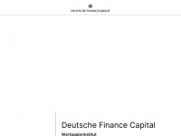 deutsche-finance-capital.de Webseite Vorschau