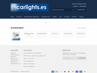 carlights.es Webseite Vorschau