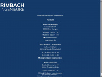 rimbach-ingenieure.de Webseite Vorschau