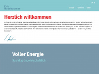 eric-nussbaumer.ch Webseite Vorschau
