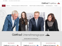 goettfried-projektbau.de Webseite Vorschau