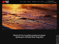 woodoffire.pl Webseite Vorschau