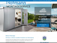 hofmann-montageservice.de Webseite Vorschau