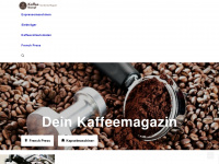 kaffeedampf.de Webseite Vorschau
