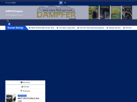 dampfermagazin.de Webseite Vorschau