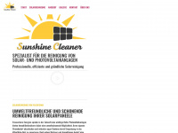 sunshinecleaner.de Webseite Vorschau