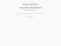cadura-oerlinghausen.com Webseite Vorschau
