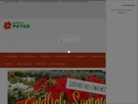 blumenpeter.shop Webseite Vorschau