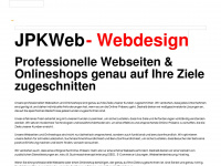 jpkweb-webdesign.de Webseite Vorschau