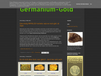 germaniumgold.blogspot.com Webseite Vorschau