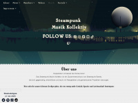 steampunkmusikkollektiv.de Webseite Vorschau