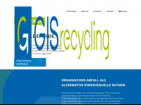 gisrecycling.com Webseite Vorschau