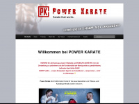 power-karate.at Webseite Vorschau