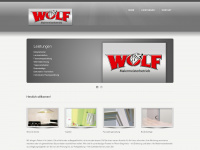 maler-wolf.com Webseite Vorschau
