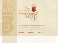 goetzen-senf.de Webseite Vorschau
