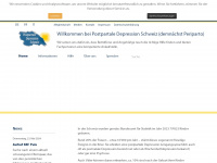 postpartale-depression.ch Webseite Vorschau