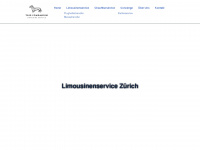 limousinenservice-zh.com Webseite Vorschau