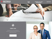 dietrich-liegenschaften.ch Webseite Vorschau