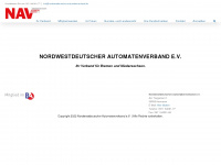 nordwestdeutscher-automatenverband.de Webseite Vorschau