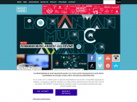 1music.ro Webseite Vorschau